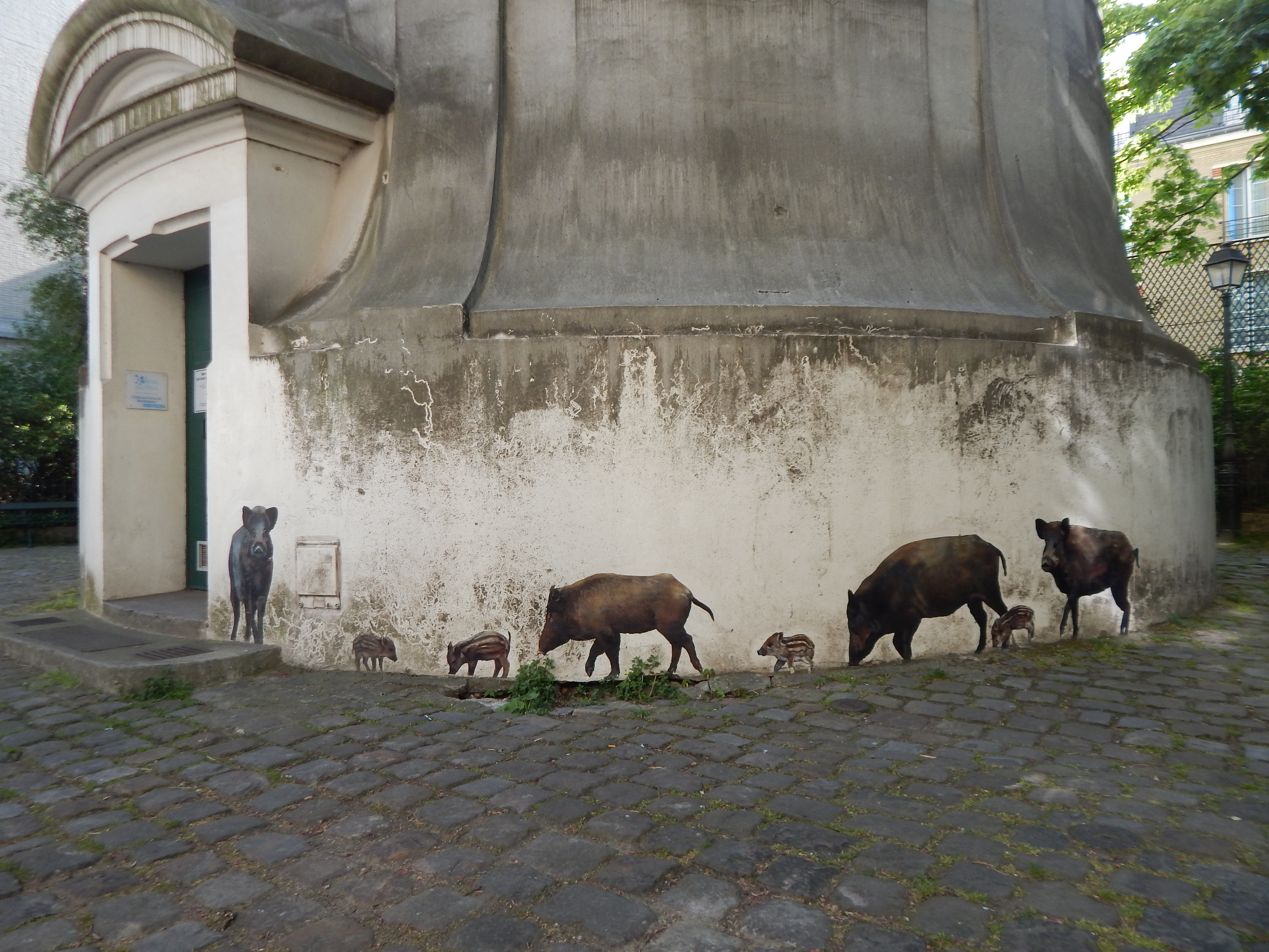 Troupeau de sangliers, Nadège Dauvergne, 2019, Paris (c) Nadège Dauvergne.JPG